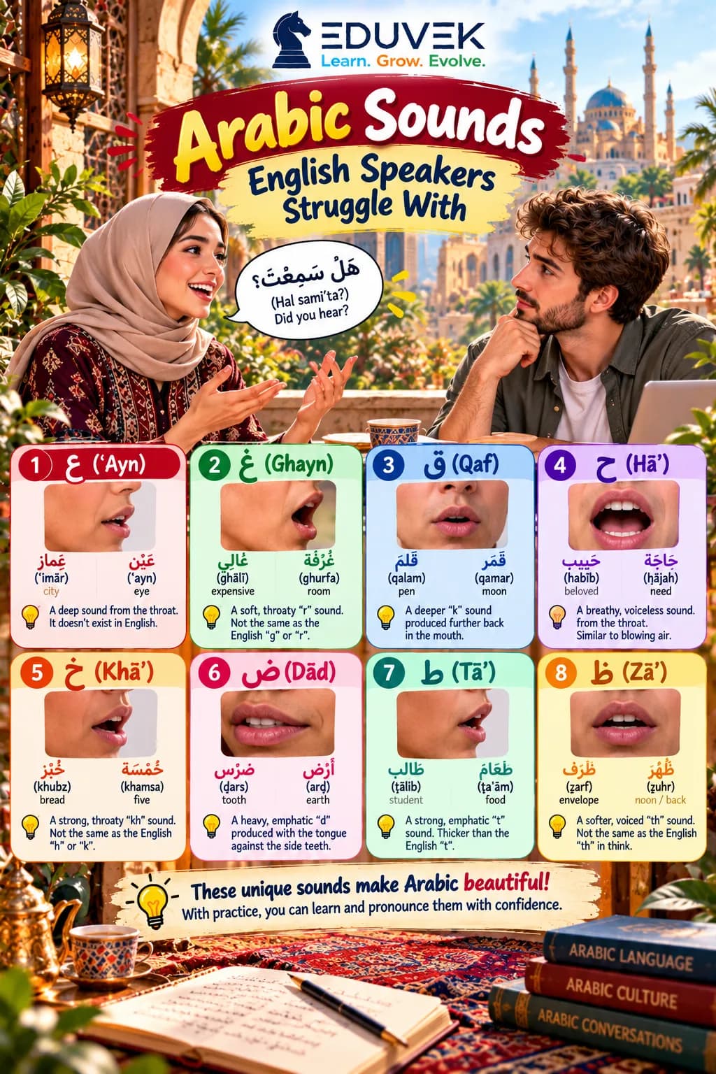 Arabic Sounds English Speakers Find Hardest