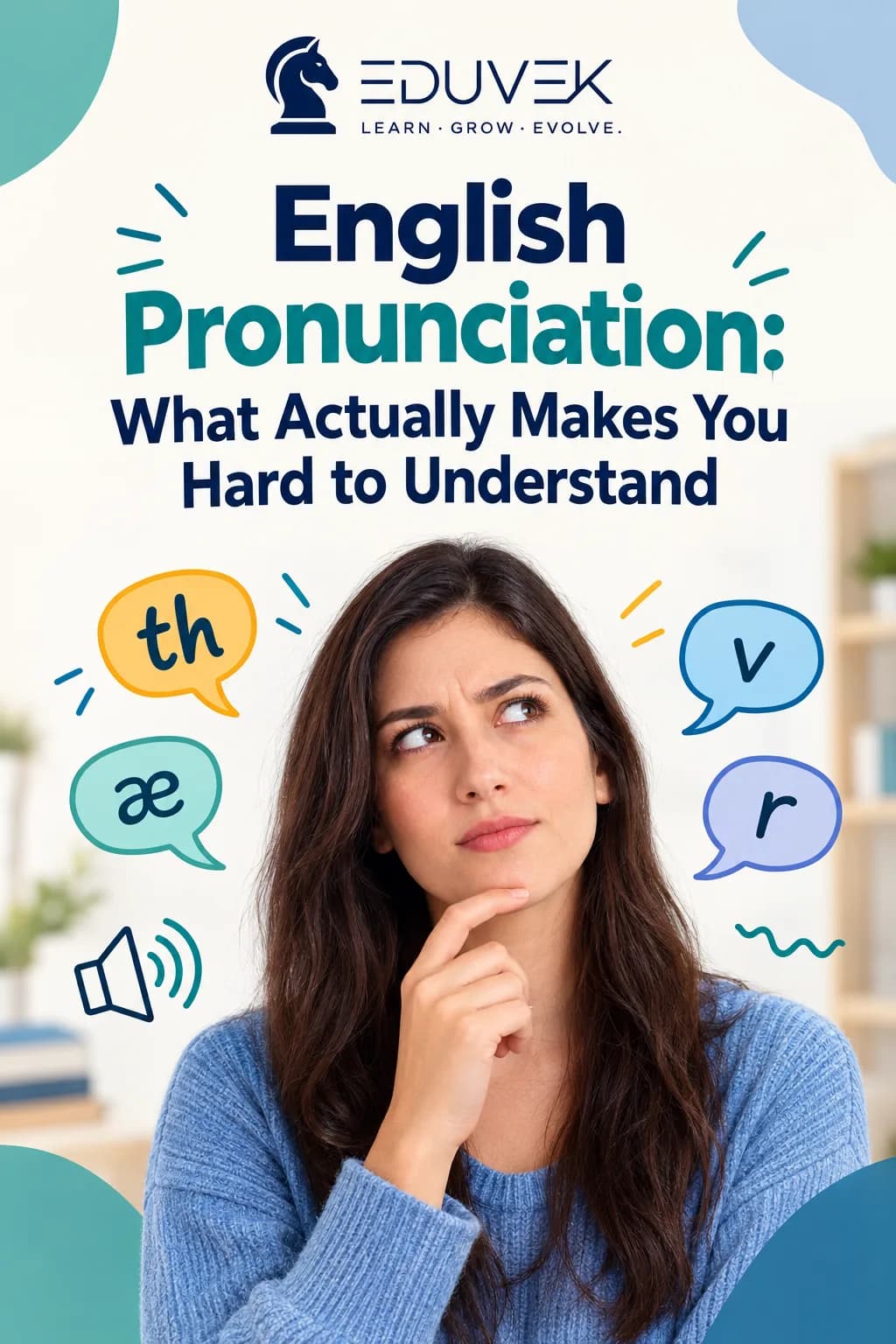English Pronunciation: What Actually Makes You Hard to Understand