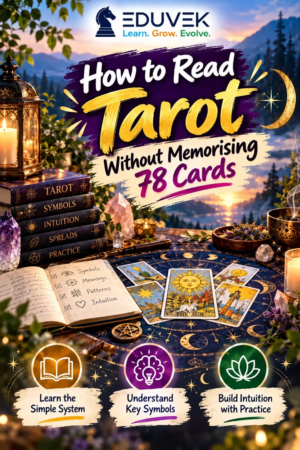 How To Read Tarot Without Memorising 78 Cards