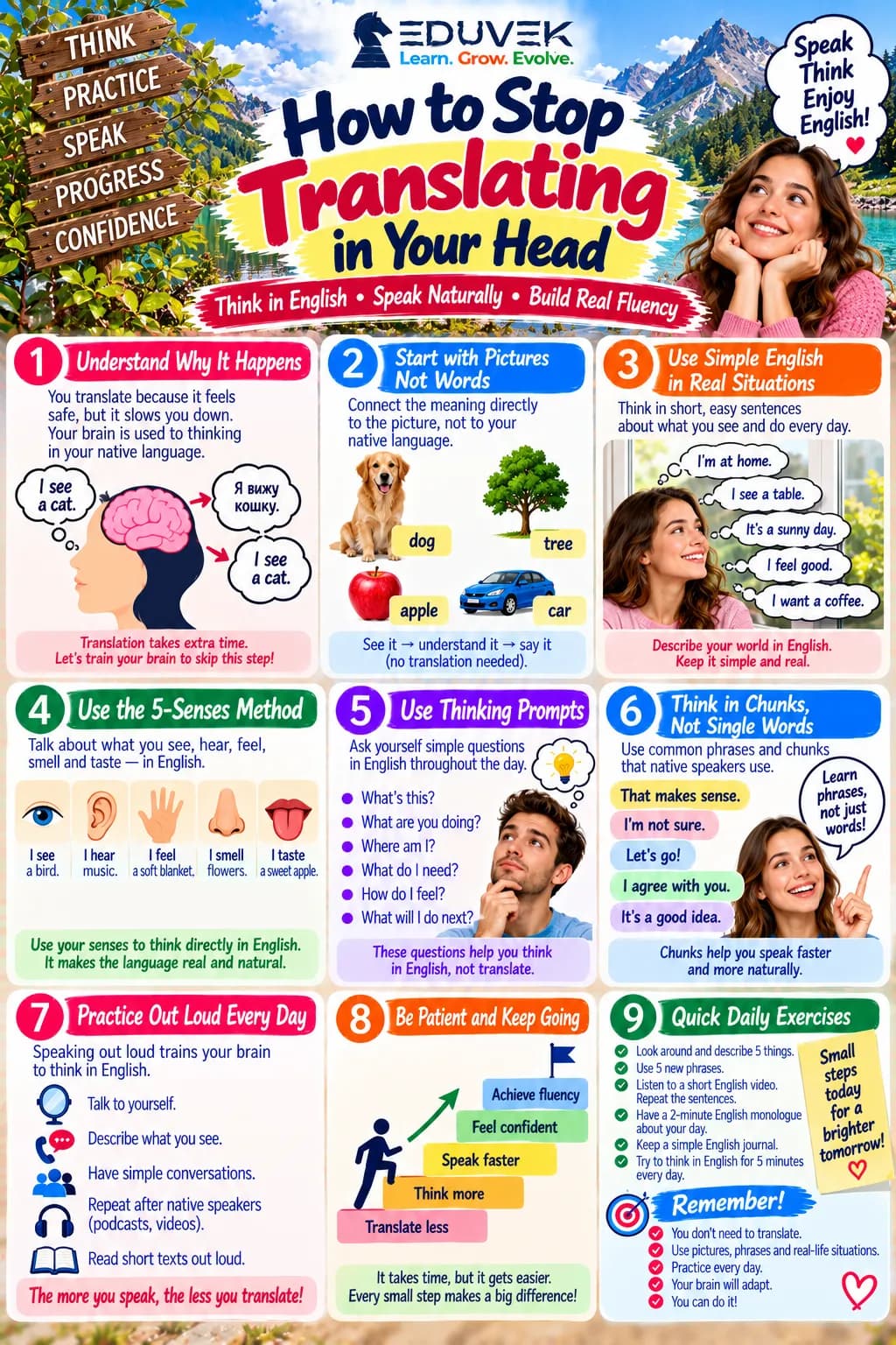 How to Stop Translating in Your Head