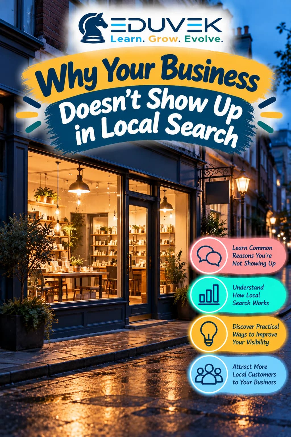 Why Your Business Doesn't Show Up in Local Search