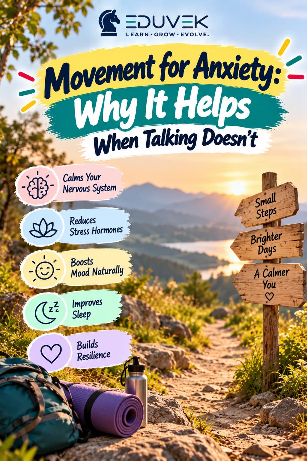 Movement for Anxiety: Why It Helps When Talking Doesn't