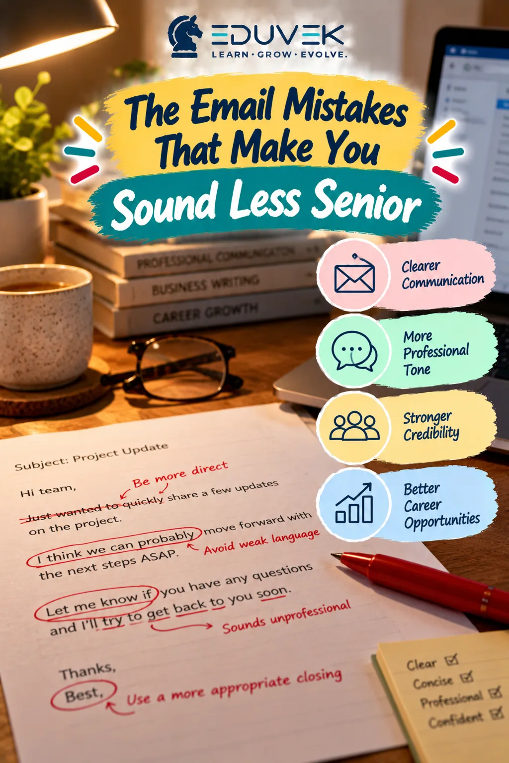 The Email Mistakes That Make You Sound Less Senior
