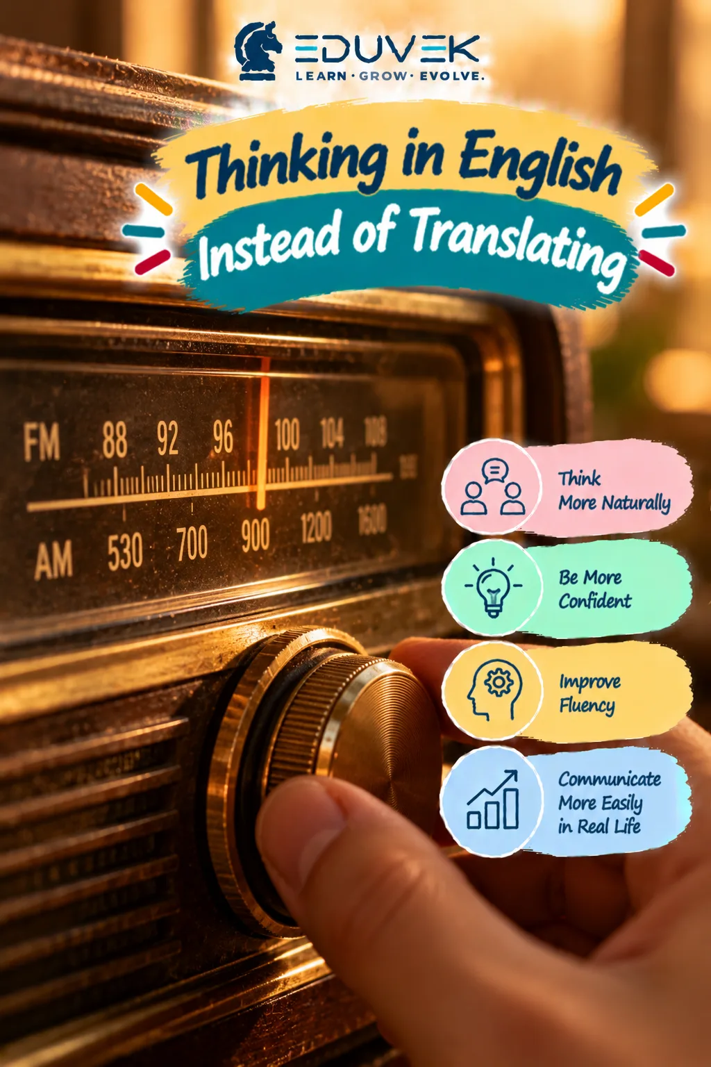 Thinking in English Instead of Translating